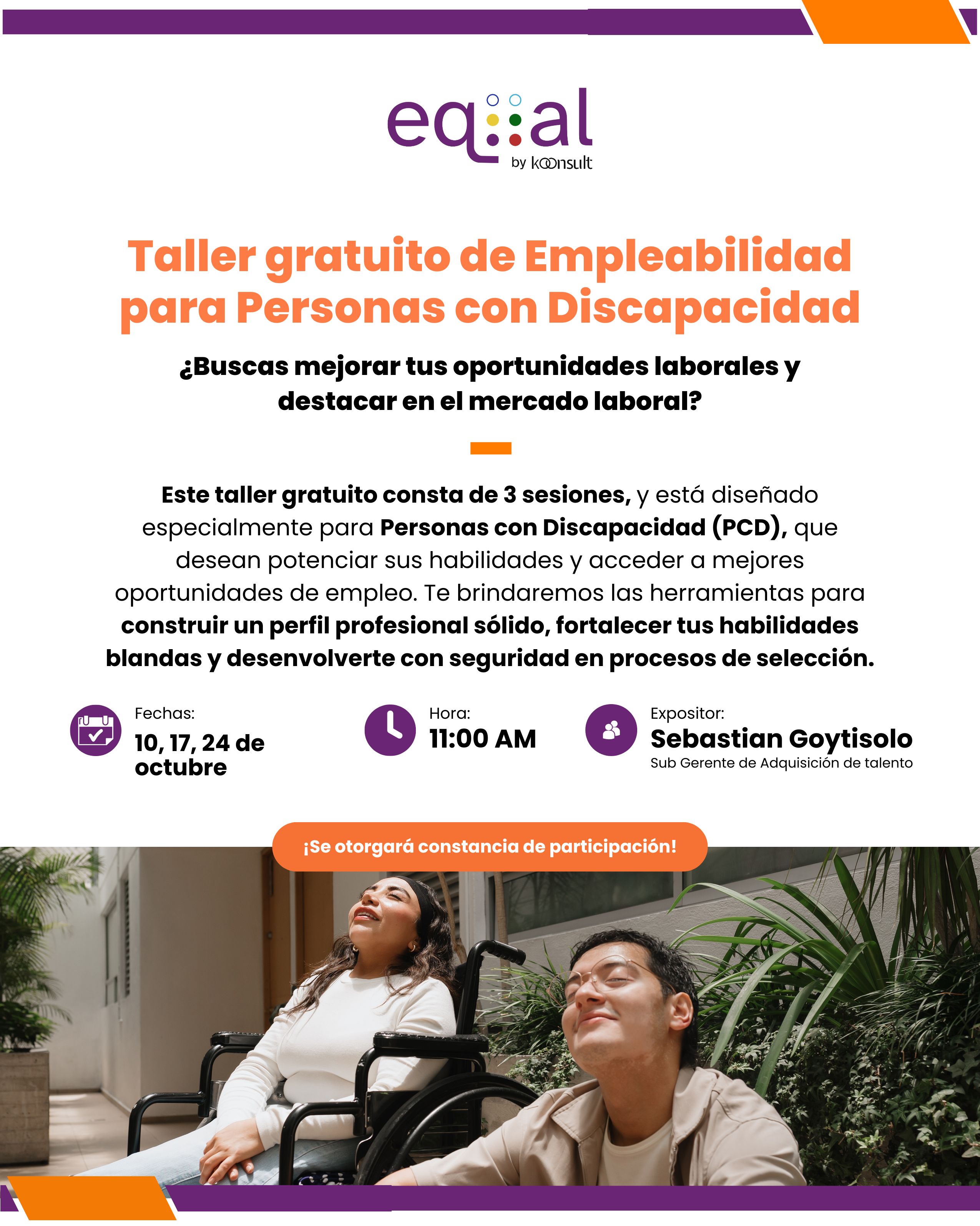 Curso de Empleabilidad para Personas con Discapacidad